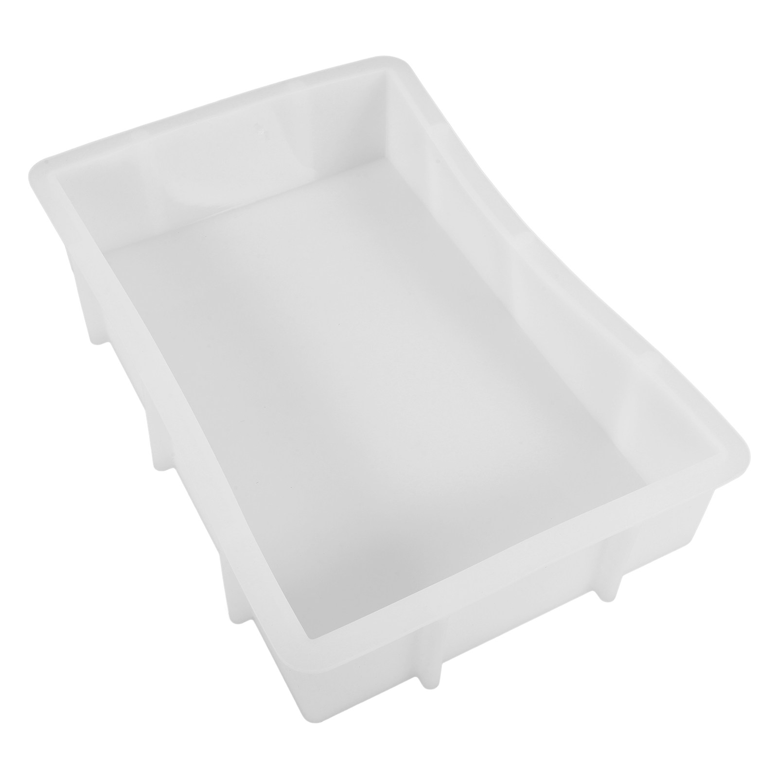 Tray Mold Rectangle - แม่พิมพ์ซิลิโคนเรซิ่นรูปทรงสี่เหลี่ยมผืนผ้าขนาดใหญ่ ถาดลึกสำหรับหล่อเรซิ่นอีพ็อกซี่ ใช้สำหรับเก็บรักษาดอกไม้ งานฝีมือ DIY แม่พิมพ์อีพ็อกซี่