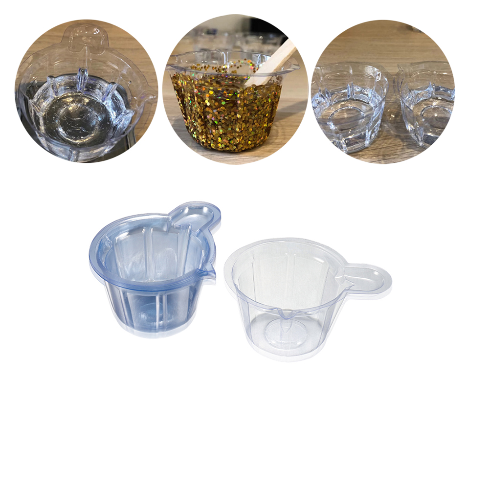 Resin Mixing Cup - 20-200 ชิ้น ถ้วยพลาสติกแบบใช้แล้วทิ้งขนาด 40 มล. พร้อมที่จ่าย