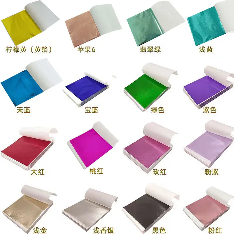 Resin Art For Anniversary Gift - 100 ชิ้น 9 เซนติเมตรบรรจุเลียนแบบ Gold Silver