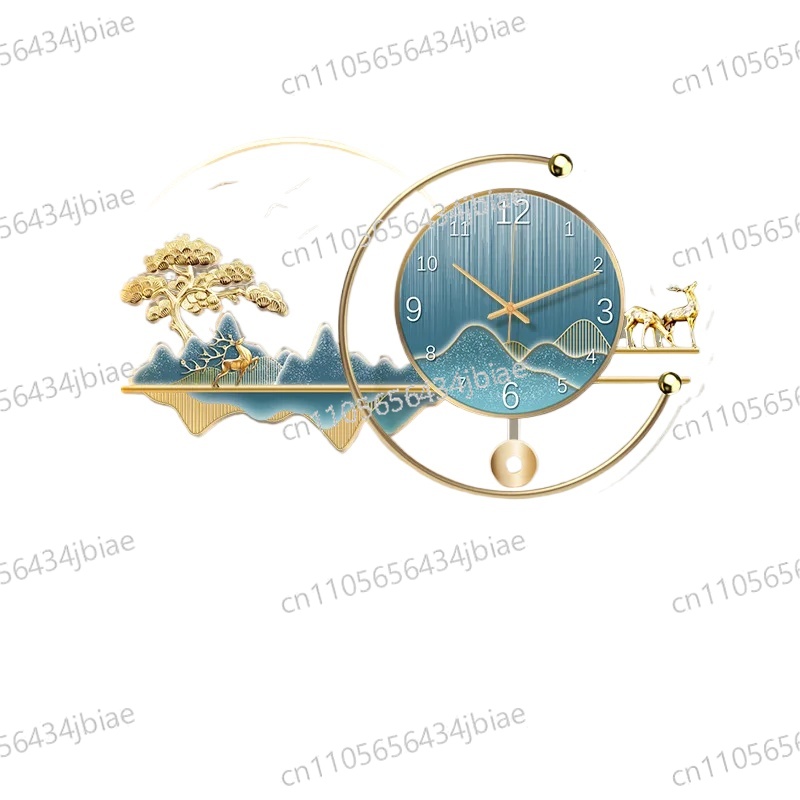 Resin Art Wall Clock - นาฬิกาแขวนผนังศิลปะหรูหรา ดิจิตอล ซีโนมอร์ฟ แอลอีดี สำหรับร้านอาหาร สไตล์นอร์ดิก