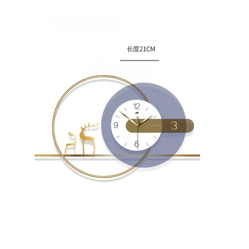 Resin Art Wall Clock - นาฬิกาแขวนผนังโลหะทันสมัย เฟอร์นิเจอร์ห้องนั่งเล่น นาฬิกาแขวนผนังศิลปะ นาฬิกาตกแต่งหรูหรา สร้างสรรค์ สำหรับล็อบบี้โรงแรมระดับไฮเอนด์