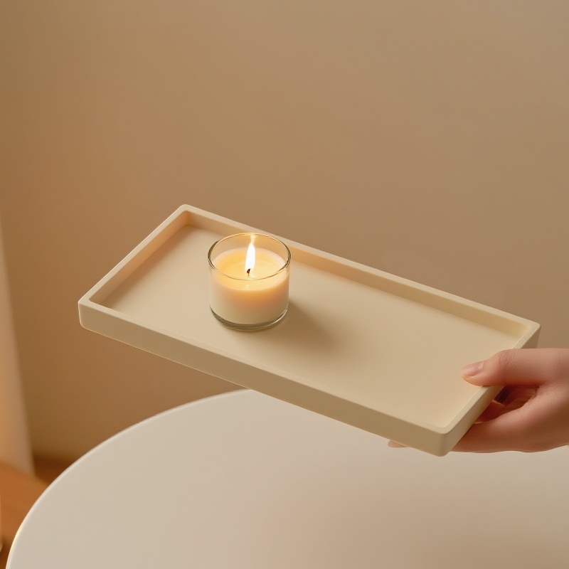 แม่พิมพ์ซิลิโคนสำหรับทำถาดเก็บ - Tray Mold Rectangle บทวิจารณ์และราคา