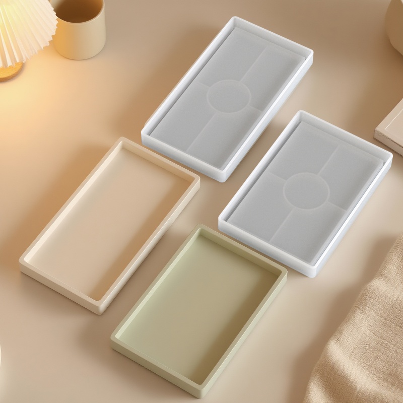 แม่พิมพ์ซิลิโคนสำหรับทำถาดเก็บ - Tray Mold Rectangle บทวิจารณ์และราคา