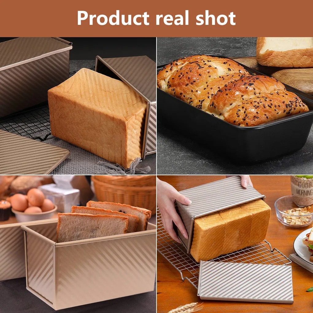 ถาดอบขนมปังทรงสี่เหลี่ยม แม่พิ - Tray Mold Rectangle บทวิจารณ์และราคา