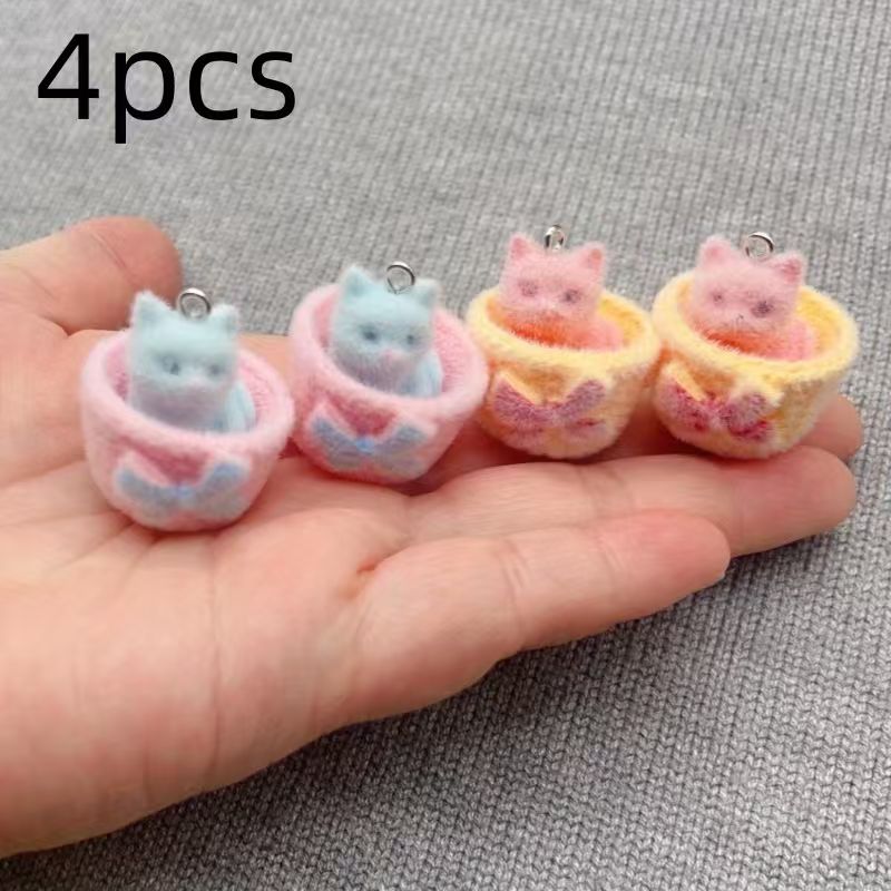 จี้แมวเรซิน 3D แบบนุ่ม 4 ชิ้น  - Resin Art Materials Kit บทวิจารณ์และราคา