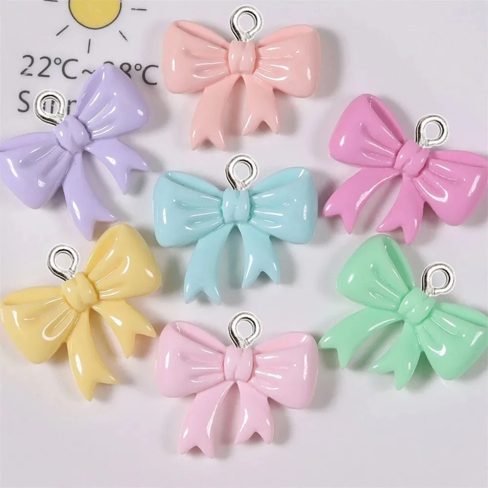 10 ชิ้น ชาร์มเรซิ่นรูปโบว์สีลู - Resin Art Materials Kit บทวิจารณ์และราคา