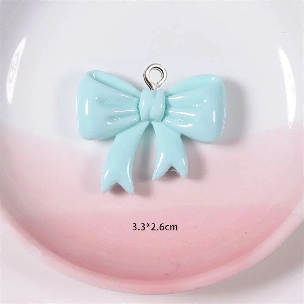 10 ชิ้น ชาร์มเรซิ่นรูปโบว์สีลู - Resin Art Materials Kit บทวิจารณ์และราคา