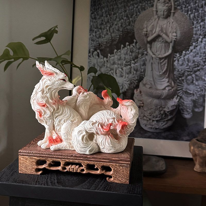 เครื่องประดับจิ้งจอกเก้าหาง จิ - Resin Art For Anniversary Gift บทวิจารณ์และราคา