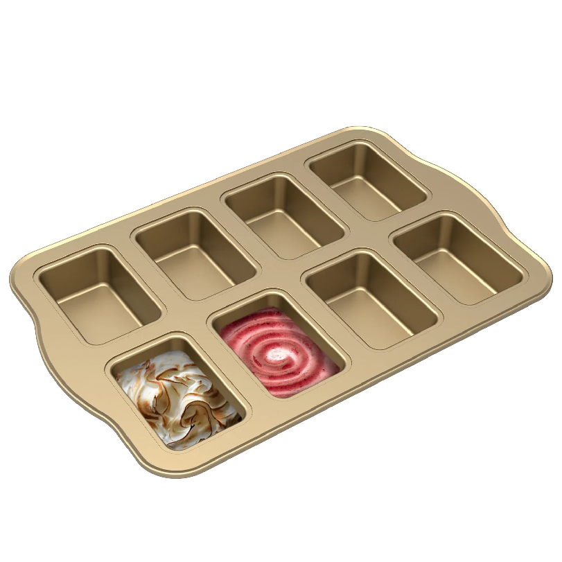 ถาดอบคัพเค้กแบบไม่ติดกระทะ 8 ช - Tray Mold Rectangle บทวิจารณ์และราคา