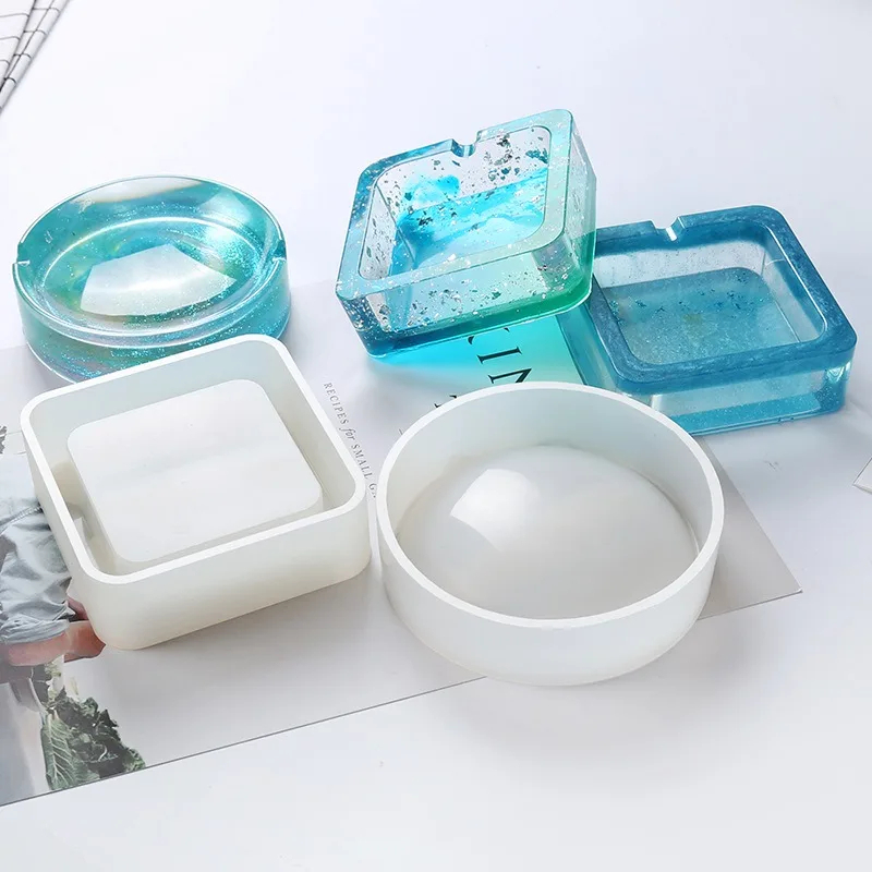 แม่พิมพ์ซิลิโคนสำหรับทำที่เขี่ - Resin Art Heart บทวิจารณ์และราคา
