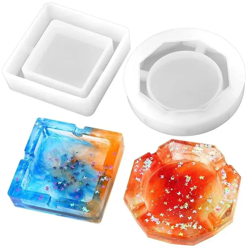 แม่พิมพ์ซิลิโคนสำหรับทำที่เขี่ - Resin Art Heart บทวิจารณ์และราคา