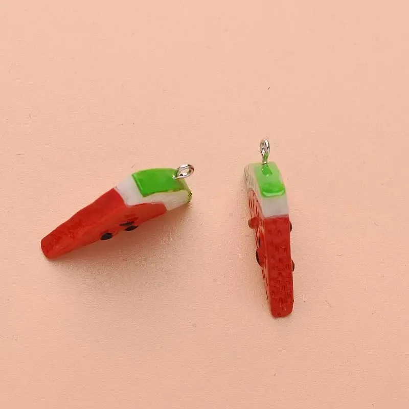 จี้เรซิ่นรูปแตงโมสามเหลี่ยมสอง - Resin Art Materials Kit บทวิจารณ์และราคา