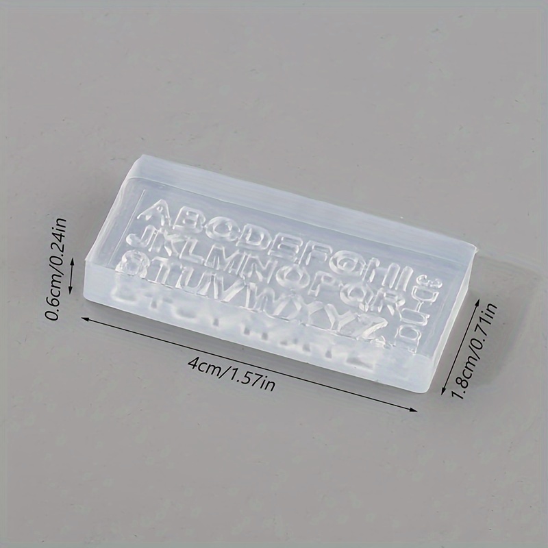 แม่พิมพ์ซิลิโคนตัวอักษร 3 มิติ - Resin Art Zone บทวิจารณ์และราคา