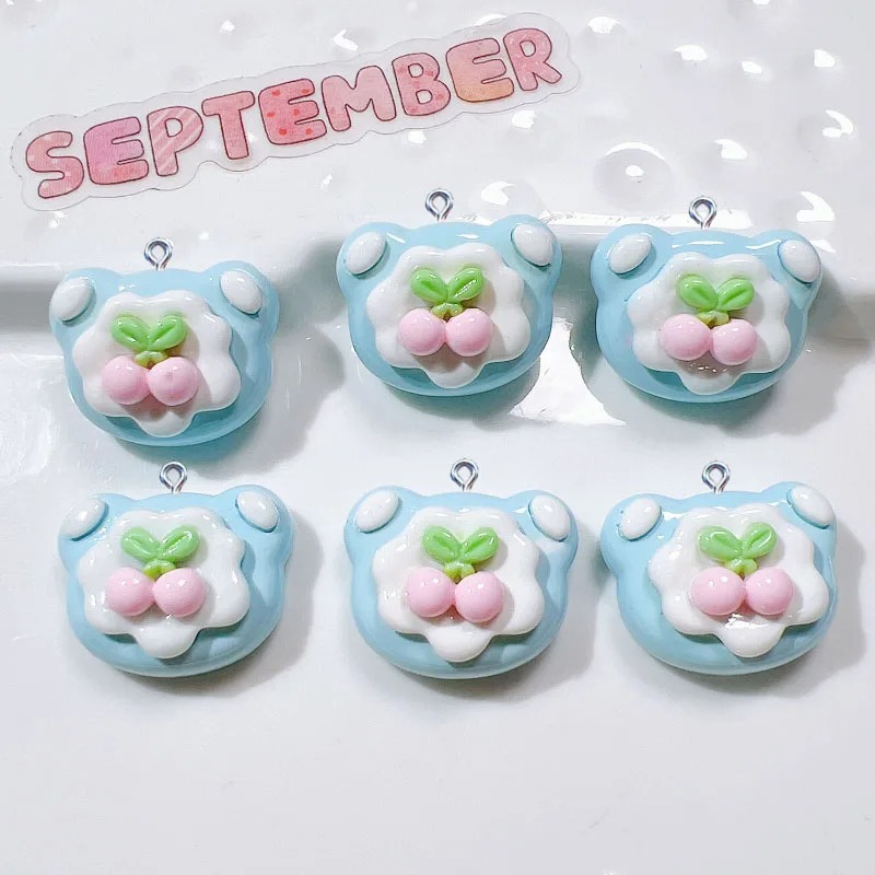 จี้เรซิ่นรูปเค้กผลไม้น่ารัก 10 - Resin Art Jewellery Kit บทวิจารณ์และราคา