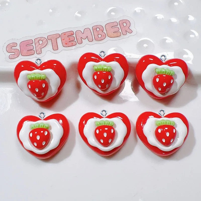 จี้เรซิ่นรูปเค้กผลไม้น่ารัก 10 - Resin Art Jewellery Kit บทวิจารณ์และราคา