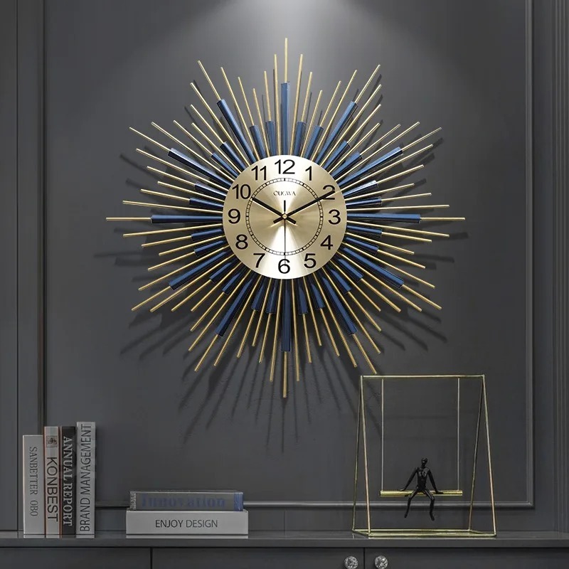 นาฬิกาแขวนผนังหรูหราทันสมัย สำ - Resin Art Wall Clock บทวิจารณ์และราคา