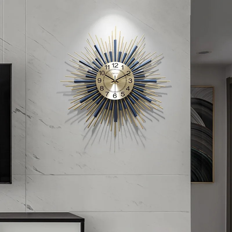 นาฬิกาแขวนผนังหรูหราทันสมัย สำ - Resin Art Wall Clock บทวิจารณ์และราคา