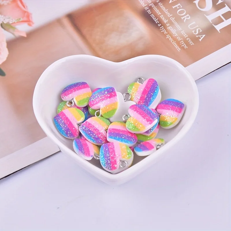 ชาร์มเรซิ่นรูปหัวใจหลากสี 10 ช - Resin Art Materials Kit บทวิจารณ์และราคา
