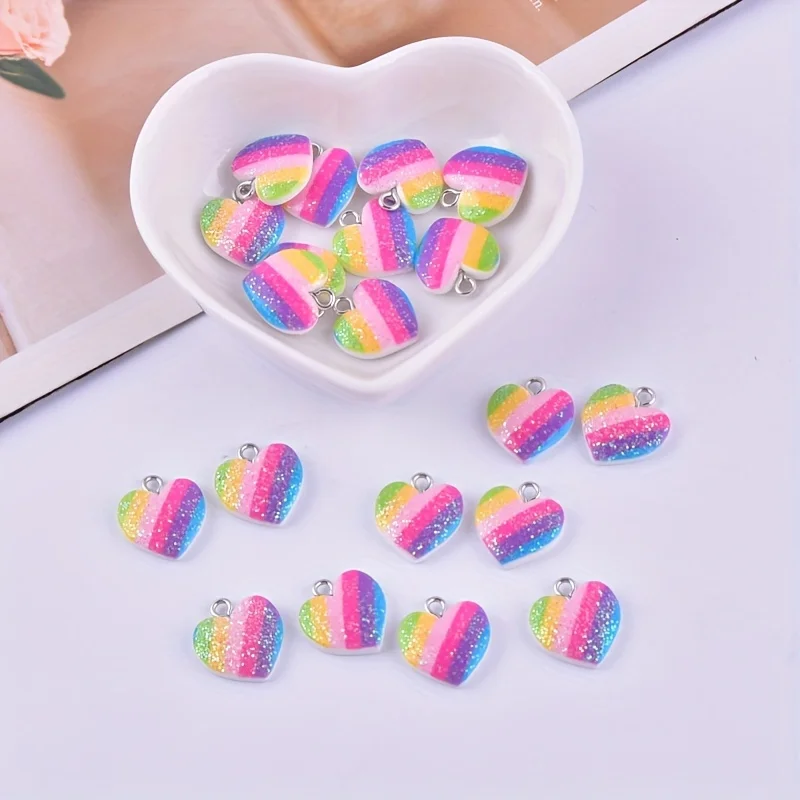 ชาร์มเรซิ่นรูปหัวใจหลากสี 10 ช - Resin Art Materials Kit บทวิจารณ์และราคา