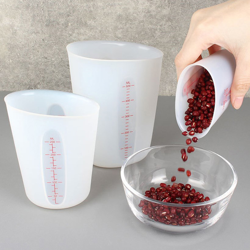 ถ้วยตวงซิลิโคนขนาด125/250/500ม - Resin Mixing Cup บทวิจารณ์และราคา