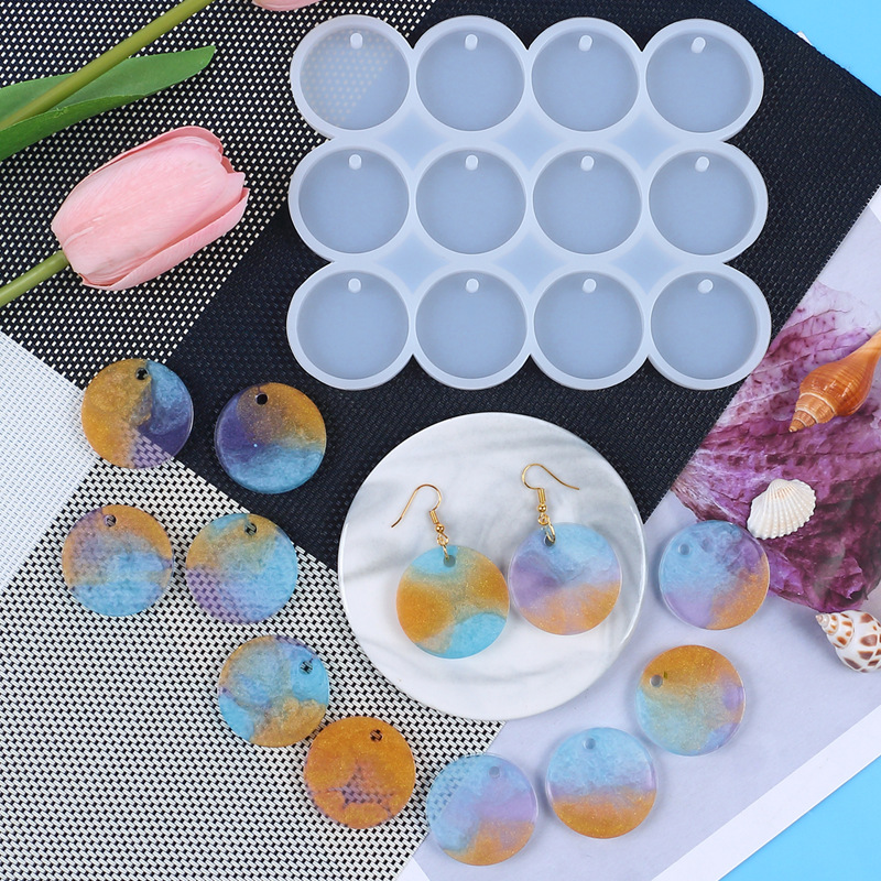 8/12pcs รอบรูปไข่จี้เรซินแม่พิ - Resin Mixing Cup บทวิจารณ์และราคา