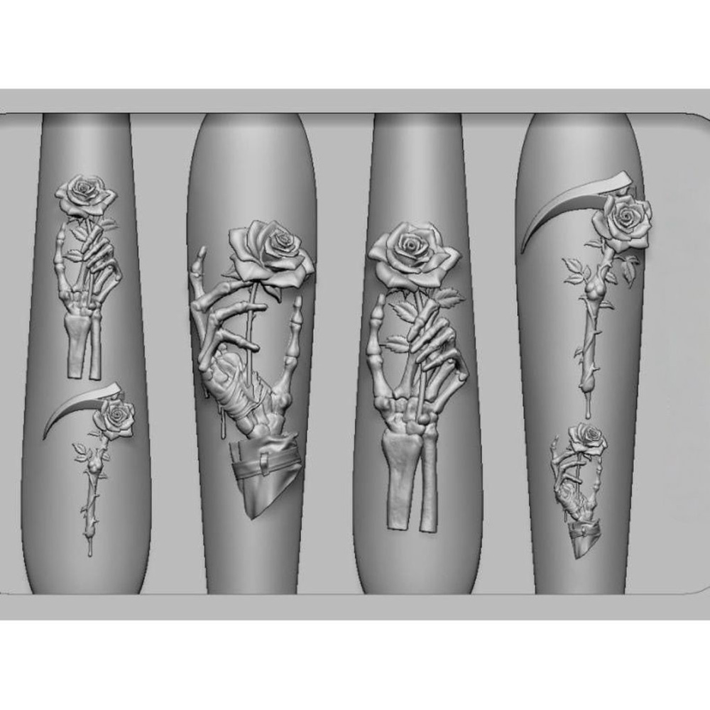 ชุดแม่พิมพ์ซิลิโคนลายหัวกะโหลก - Resin Art Template บทวิจารณ์และราคา