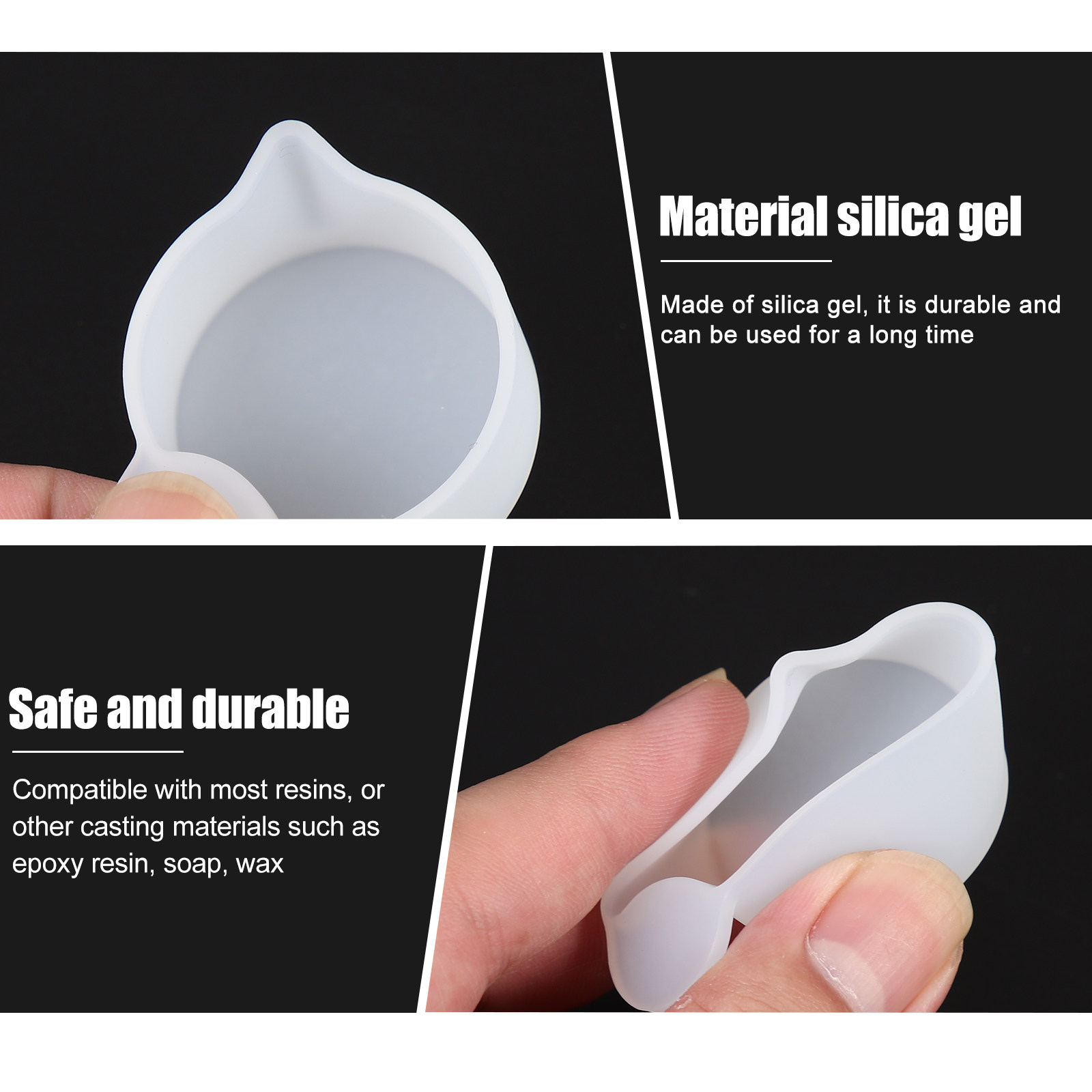 ชุดอุปกรณ์ถ้วยผสมซิลิโคน DIY ส - Resin Mixing Cup บทวิจารณ์และราคา