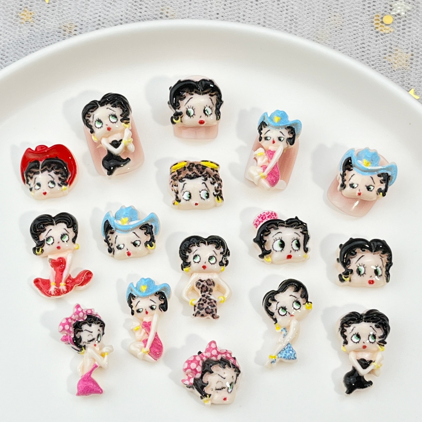 100 ชิ้น อุปกรณ์ตกแต่งเล็บลายก - Resin Art Gel บทวิจารณ์และราคา