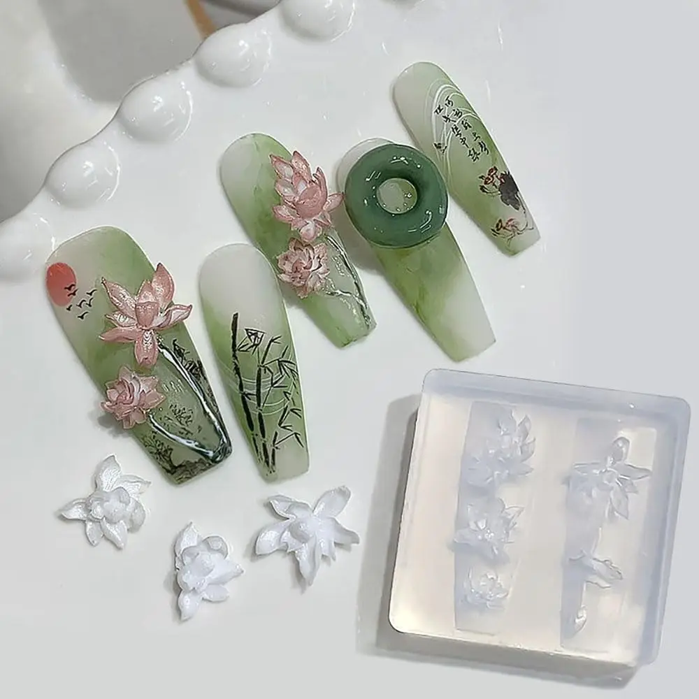 3D หนามเล็บซิลิโคนแม่พิมพ์แกะส - Resin Art Template บทวิจารณ์และราคา