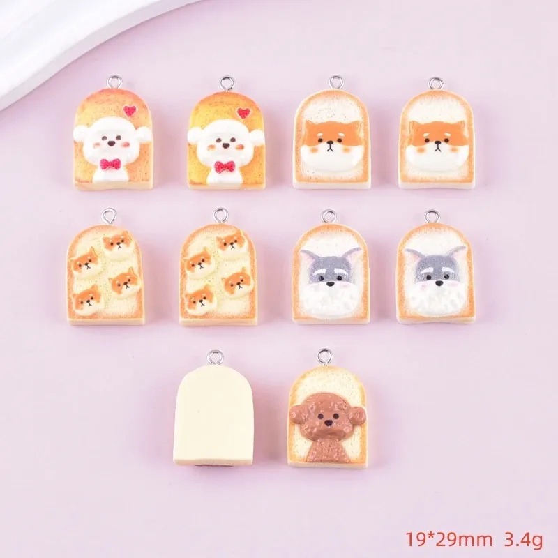 จี้เรซิ่นรูปสุนัขขนมปังปิ้งน่า - Resin Art Materials Kit บทวิจารณ์และราคา