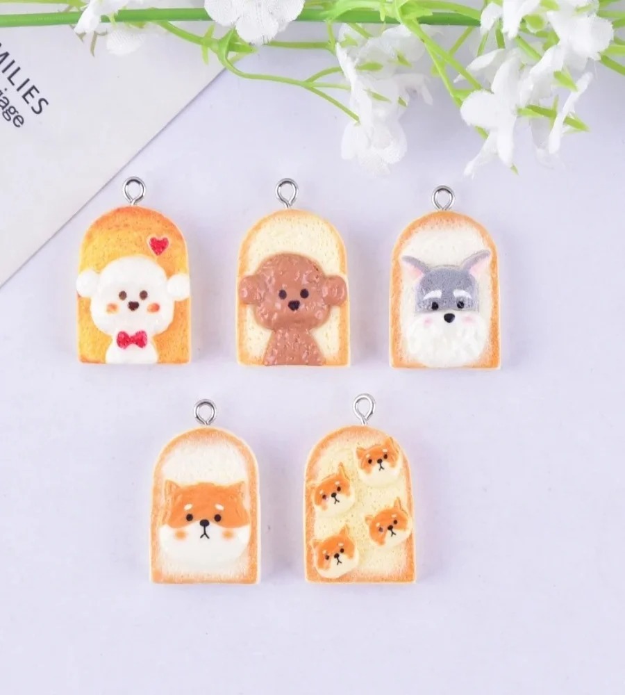 จี้เรซิ่นรูปสุนัขขนมปังปิ้งน่า - Resin Art Materials Kit บทวิจารณ์และราคา