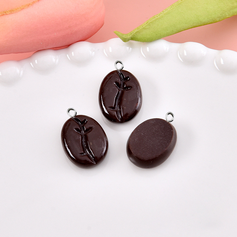 จี้เรซิ่นรูปเมล็ดกาแฟ 10 ชิ้น  - Resin Art Jewellery Kit บทวิจารณ์และราคา