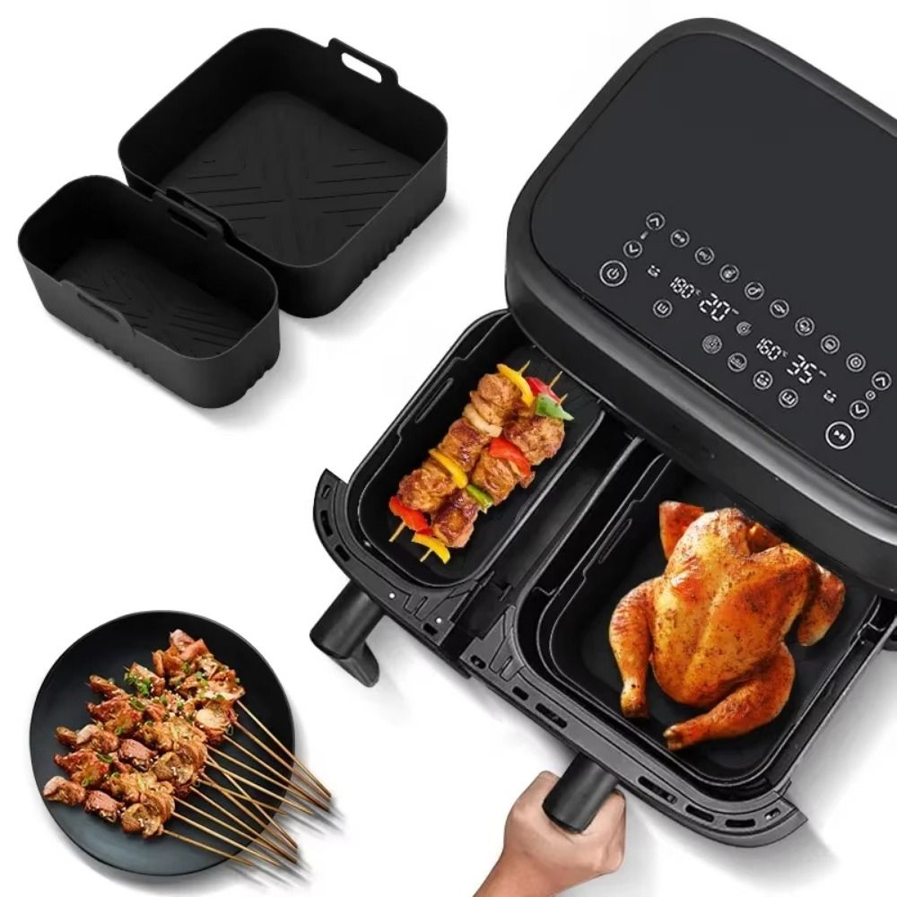แผ่นรองหม้อทอดไร้น้ำมัน 6 ลิตร - Tray Mold Rectangle บทวิจารณ์และราคา