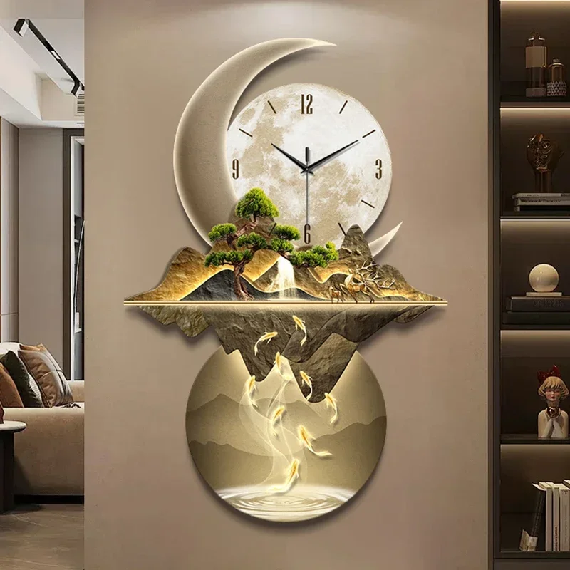 นาฬิกาติดผนังลายภาพศิลปะ โมเดิ - Resin Art Wall Clock บทวิจารณ์และราคา