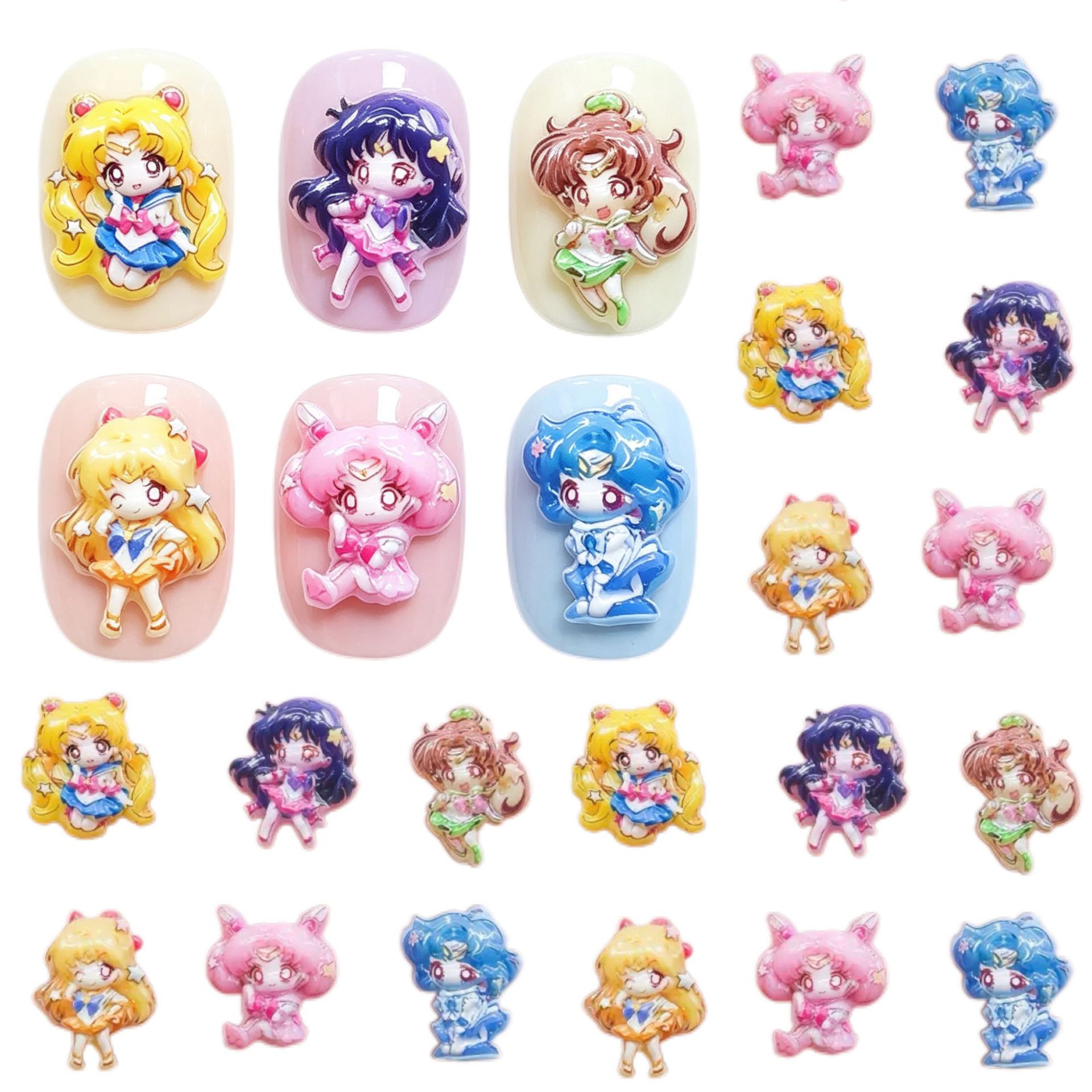 30/100 ชิ้น อุปกรณ์ตกแต่งเล็บล - Resin Art Gel บทวิจารณ์และราคา