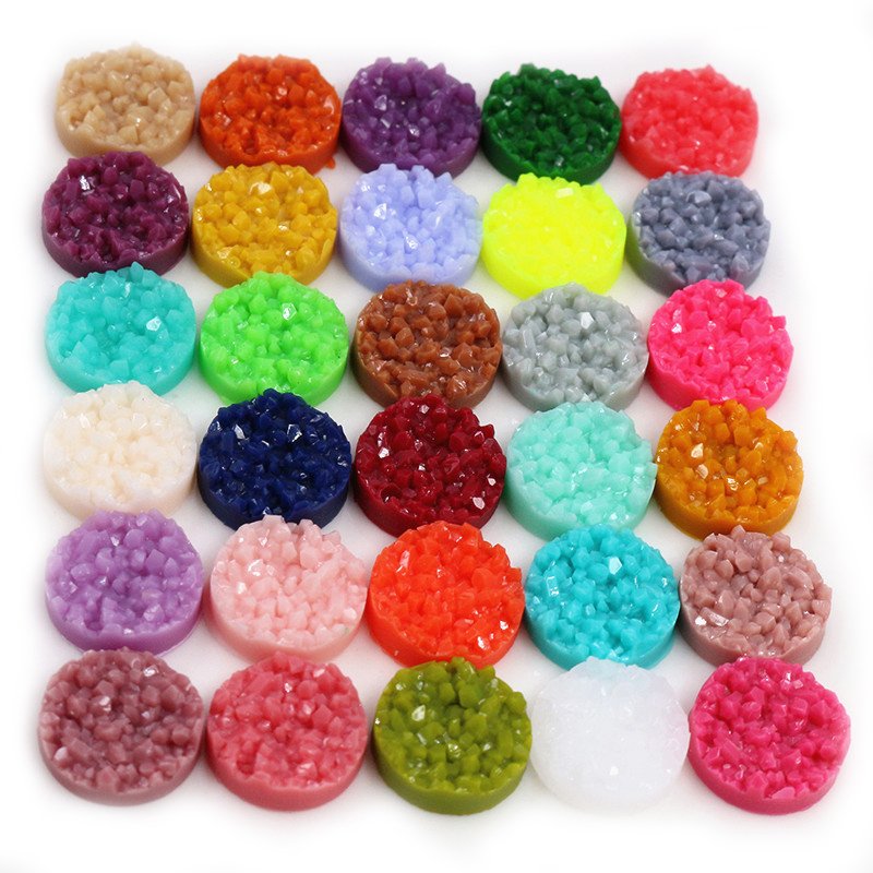 40pcs เรซิ่น Druzy Cabochons โ - Resin Art Materials Kit บทวิจารณ์และราคา