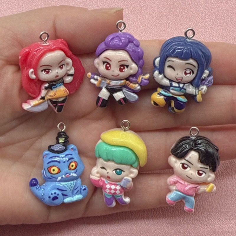 จี้การ์ตูนเรซิ่น 10 ชิ้น, ต่าง - Resin Art Jewellery Kit บทวิจารณ์และราคา