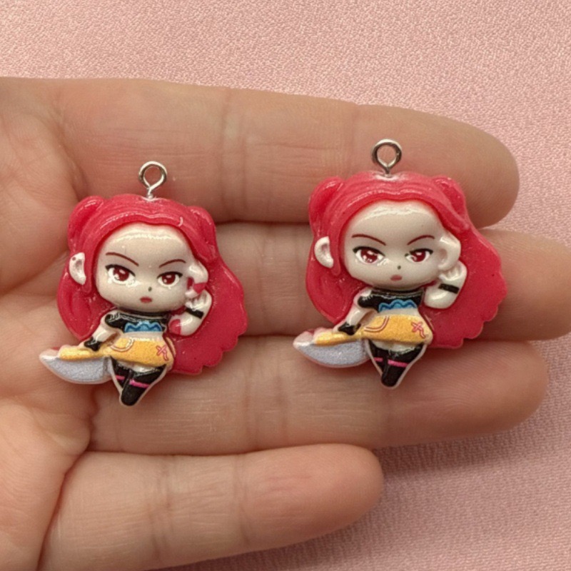 จี้การ์ตูนเรซิ่น 10 ชิ้น, ต่าง - Resin Art Jewellery Kit บทวิจารณ์และราคา