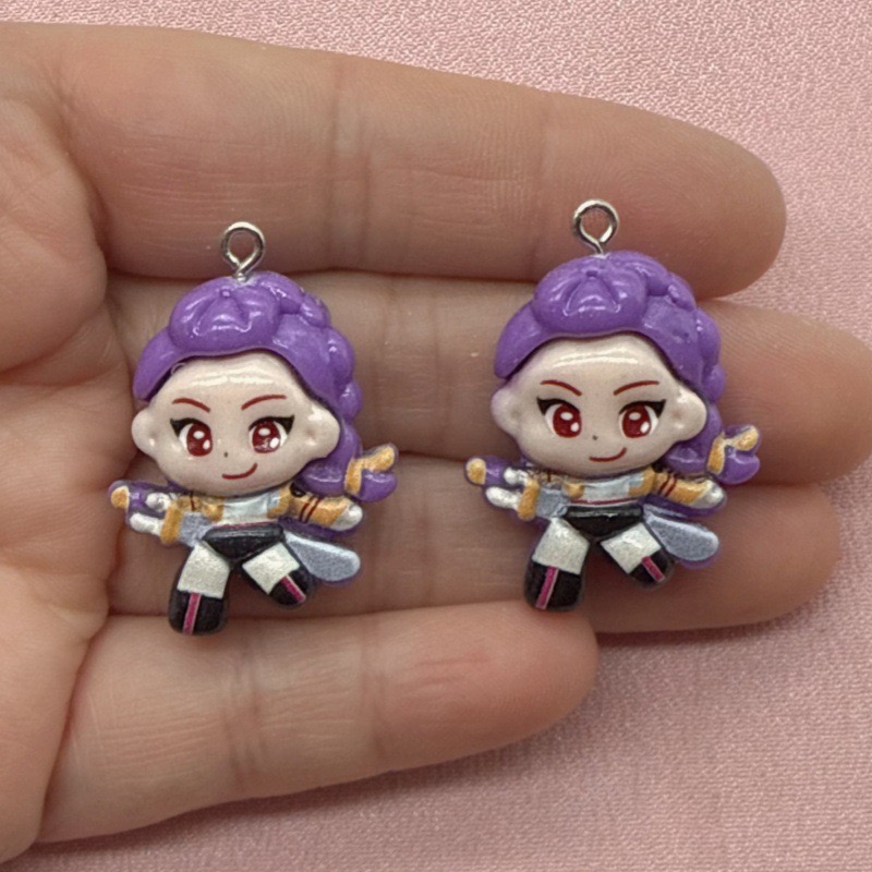 จี้การ์ตูนเรซิ่น 10 ชิ้น, ต่าง - Resin Art Jewellery Kit บทวิจารณ์และราคา