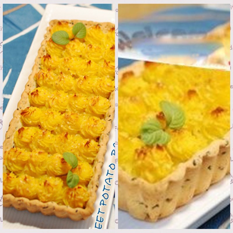 Fluted Pie Tart Pan Mold Bakin - Tray Mold Rectangle บทวิจารณ์และราคา
