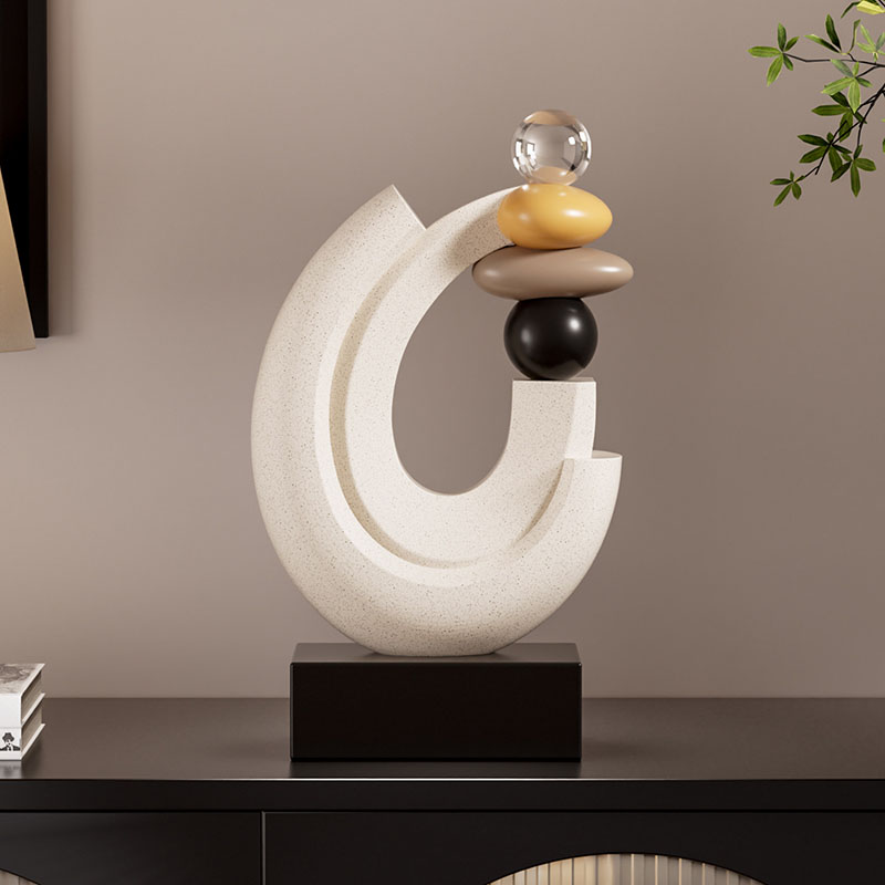 ของตกแต่งบ้าน รูปปั้นหินนำโชค  - Resin Art For Anniversary Gift บทวิจารณ์และราคา