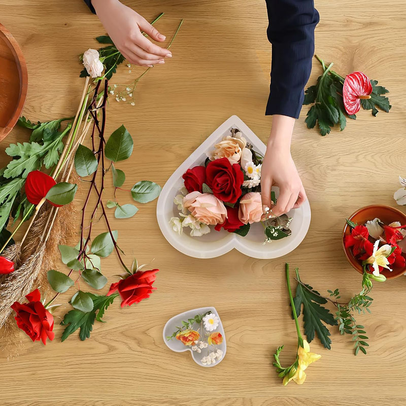 แม่พิมพ์เรซิ่นอีพ็อกซี่รูปหัวใ - Resin Art Heart บทวิจารณ์และราคา