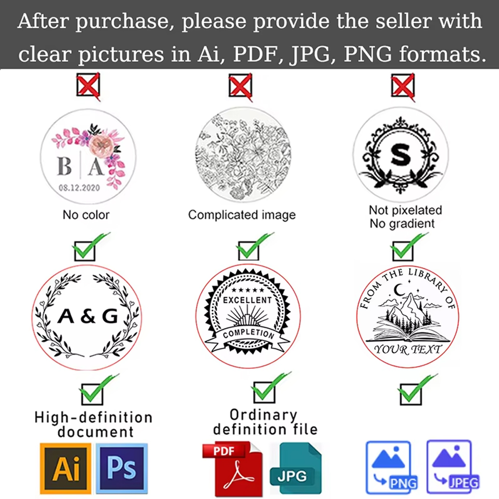 ตราประทับนูนแบบกำหนดเอง โลโก้/ - Resin Art Logo บทวิจารณ์และราคา