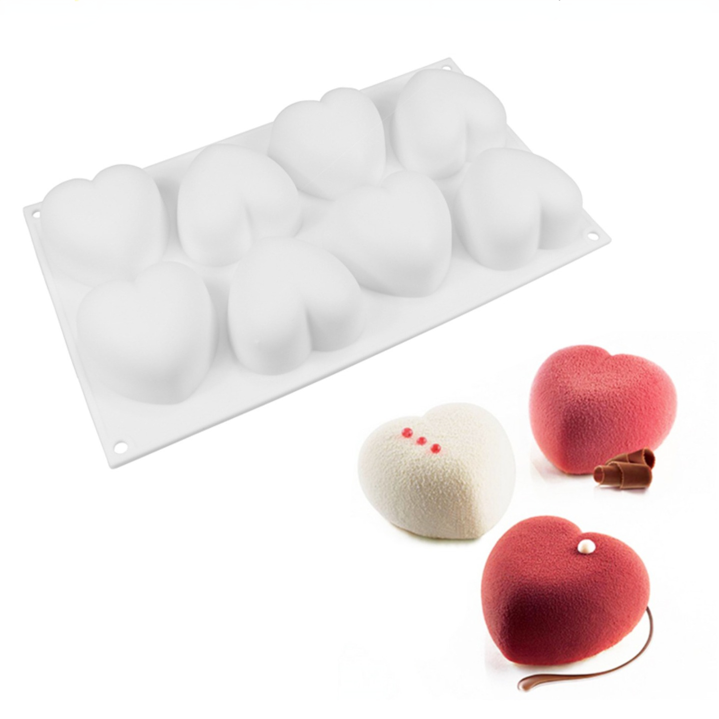 Love Heart ซิลิโคนสบู่แม่พิมพ์ - Resin Art Heart บทวิจารณ์และราคา