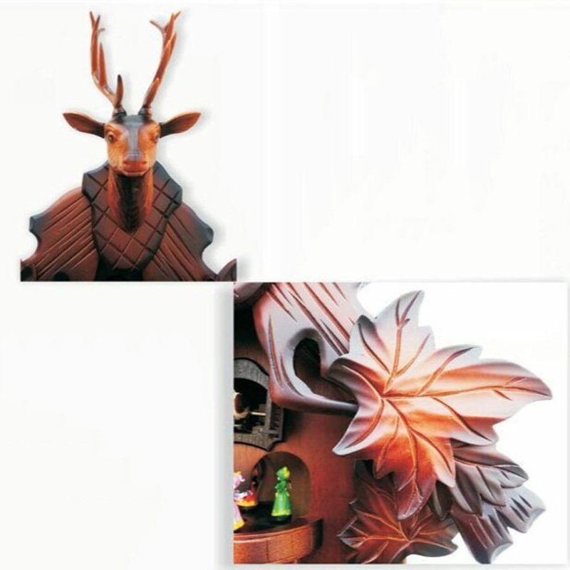 Cuckoo Wall CLOCK นาฬิกาไม้ห้อ - Resin Art Wall Clock บทวิจารณ์และราคา