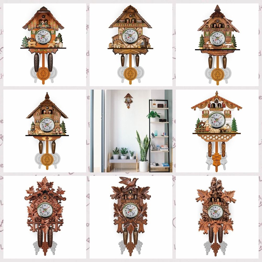 นาฬิกาไม้แขวนผนังไม้ลูกตุ้มนาฬ - Resin Art Wall Clock บทวิจารณ์และราคา