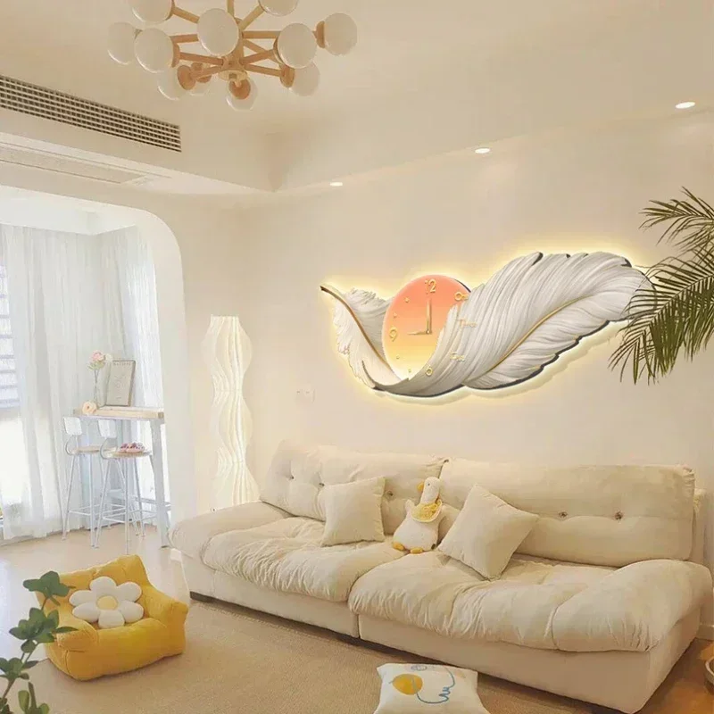 นาฬิกาติดผนัง LED ดีไซน์หรูหรา - Resin Art Wall Clock บทวิจารณ์และราคา