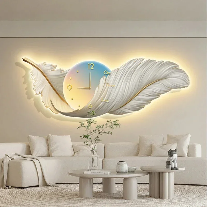 นาฬิกาติดผนัง LED ดีไซน์หรูหรา - Resin Art Wall Clock บทวิจารณ์และราคา