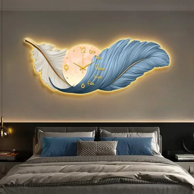 นาฬิกาติดผนัง LED ดีไซน์หรูหรา - Resin Art Wall Clock บทวิจารณ์และราคา
