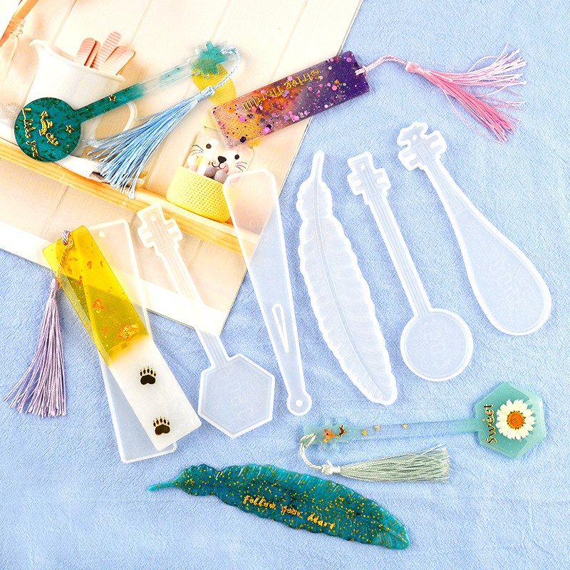 DIY UV แม่พิมพ์ซิลิโคนบุ๊คมาร์ - Tray Mold Rectangle บทวิจารณ์และราคา